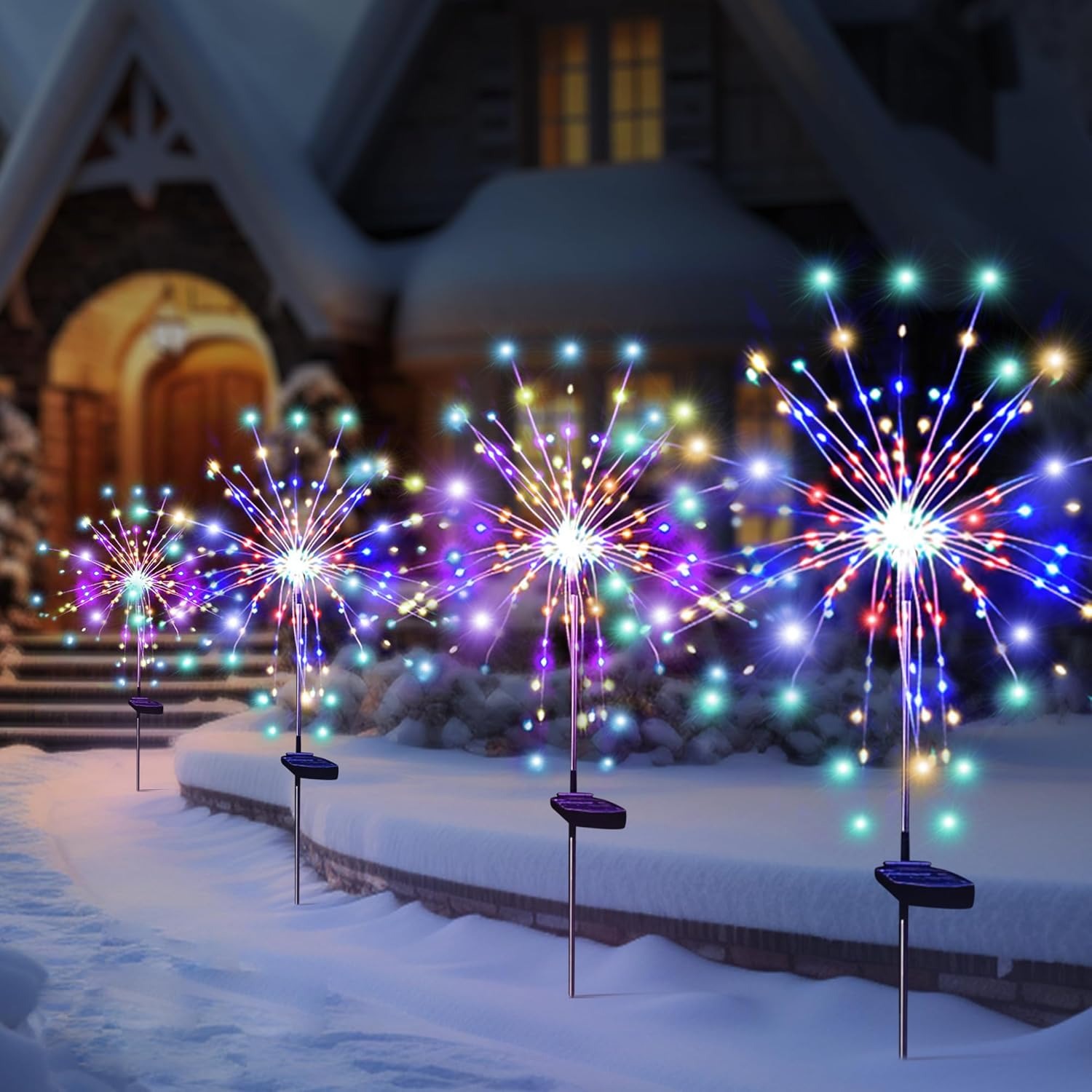 Smart Garden Spotlights - Guirlande lumineuse solaire LED en forme