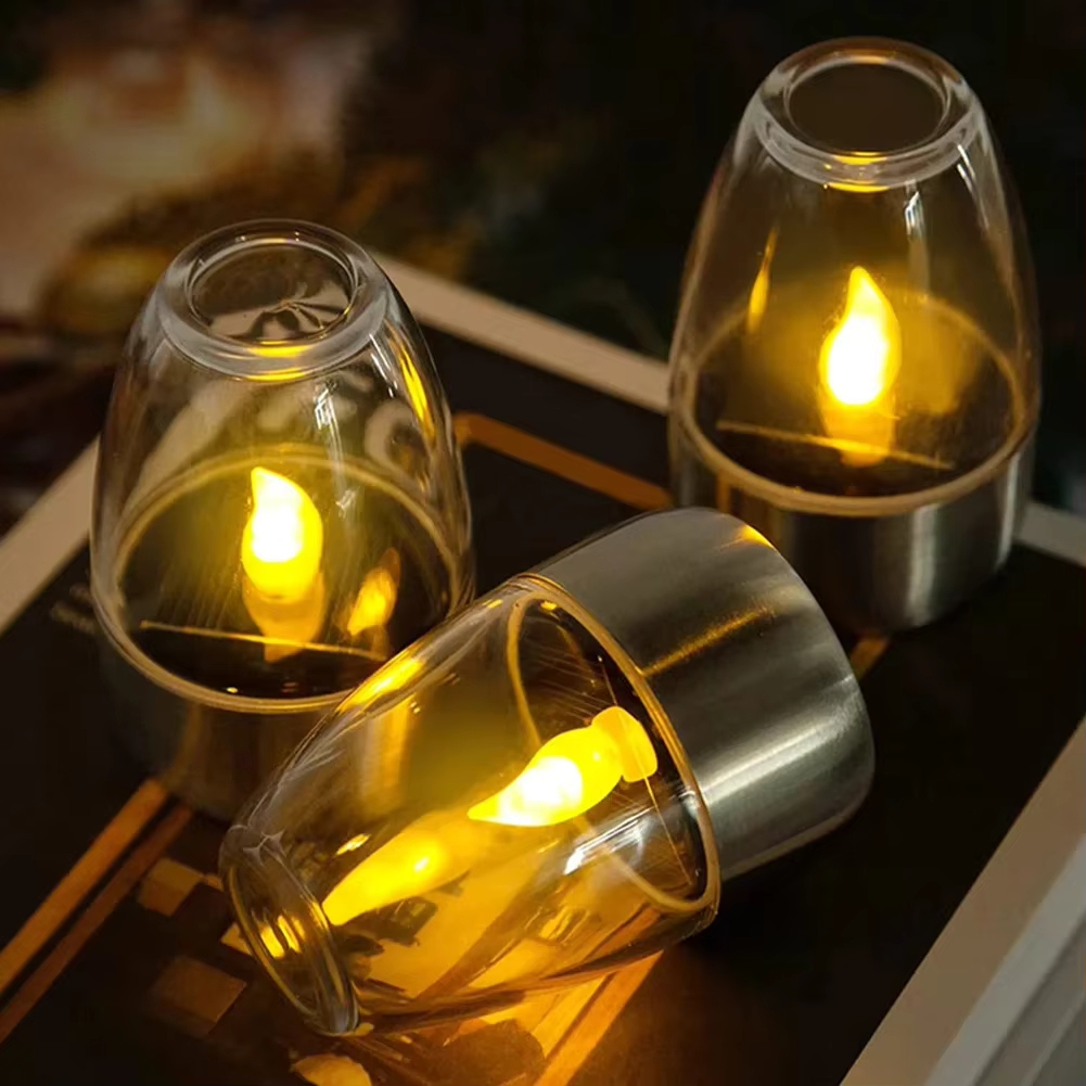 Smart Garden Spotlights - LED en acier inoxydable bougies solaires