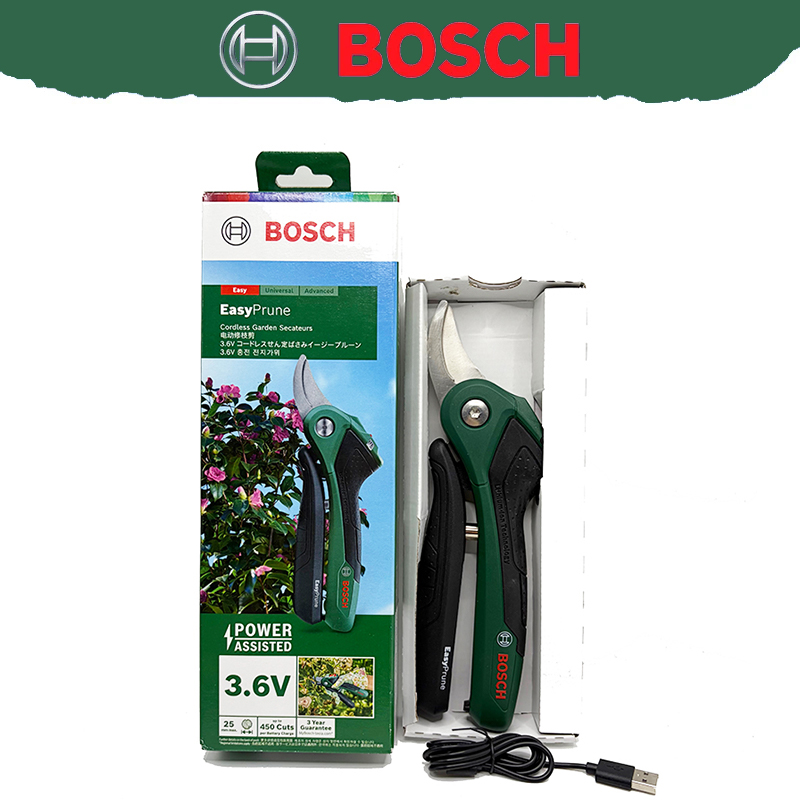 Smart Garden Bosch - Sécateur intelligent sans fil Bosch 3,6
