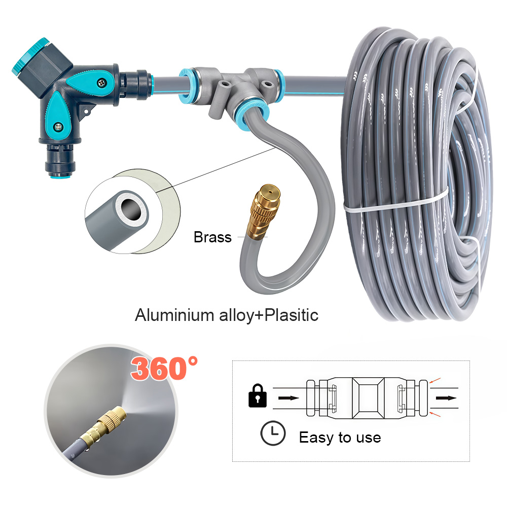 Tuyau flexible 5/8 mm 360° °   - Smart Garden Hose Timer avis et prix
