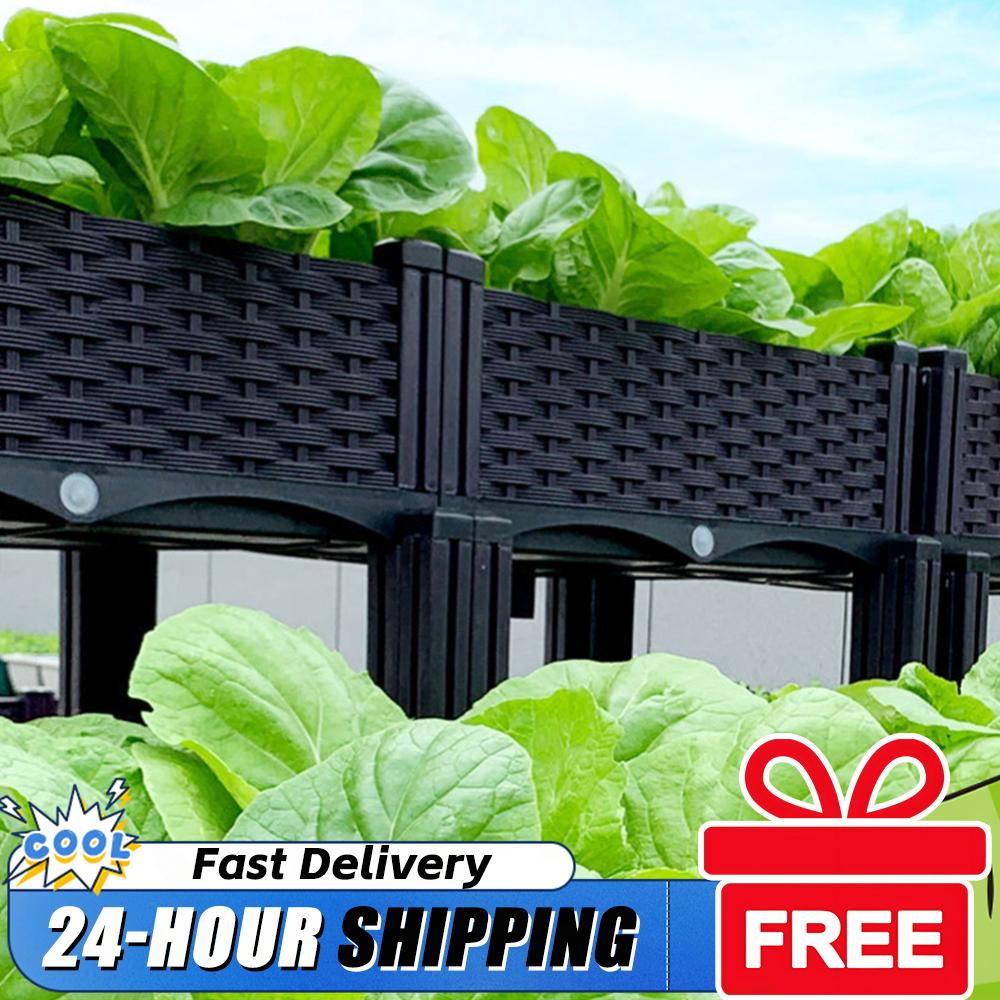 Jardinière surélevée en plasti - Smart Garden Storage avis et prix