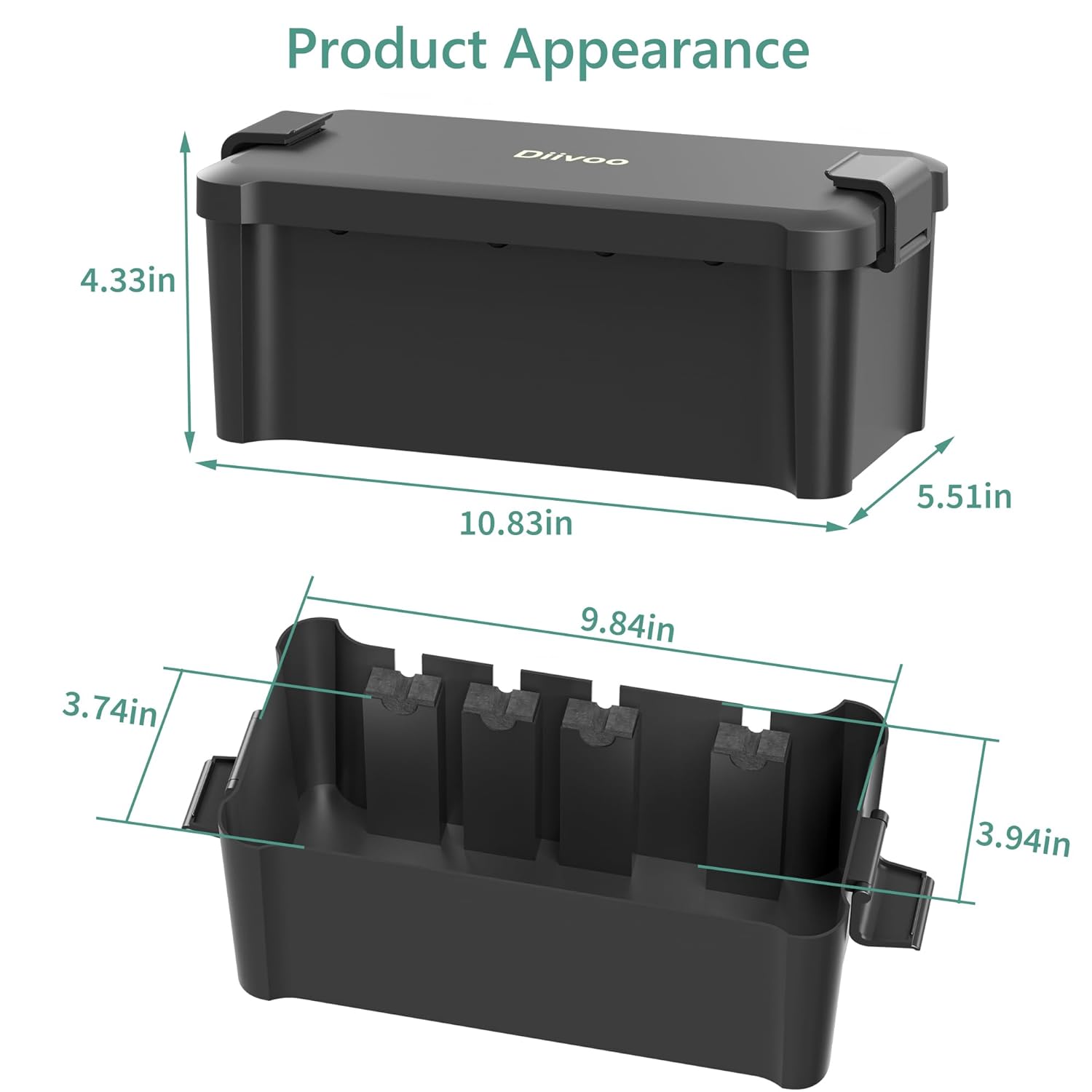 Diivoo – boîte électrique étan - Smart Garden Storage avis et prix