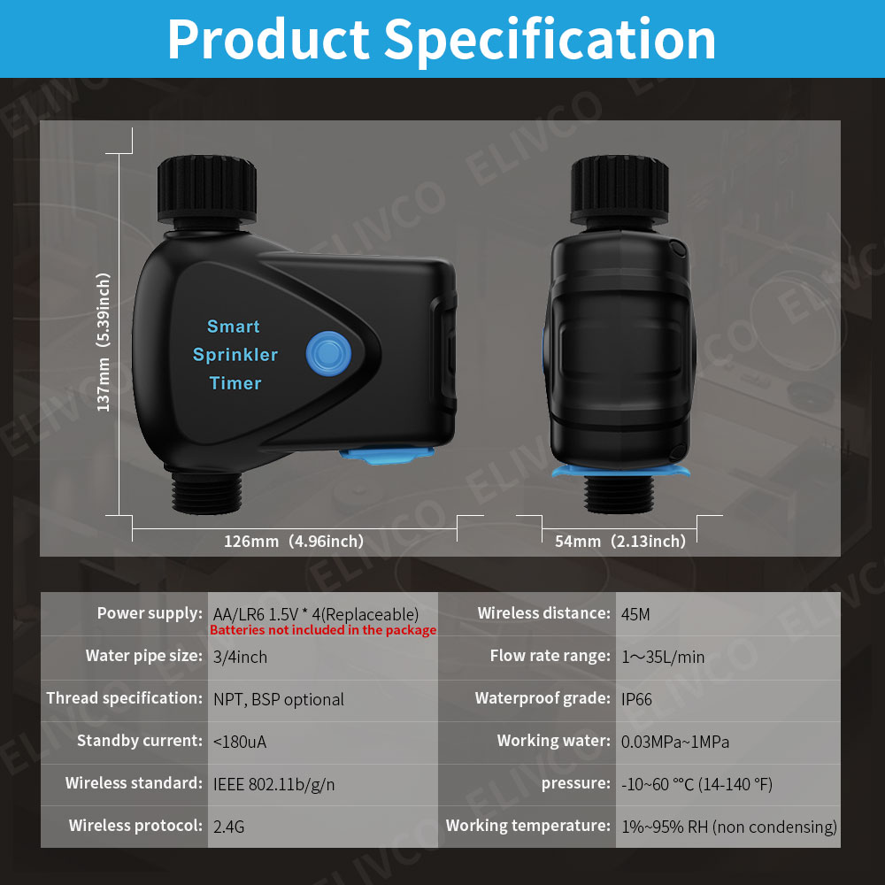 Tuya – dispositif d'eau intell - Smart Garden Water avis et prix