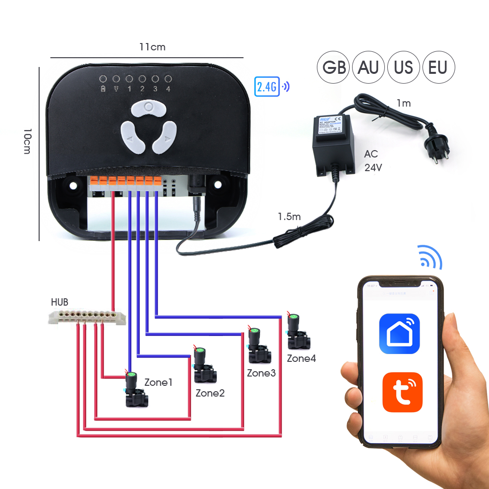 Contrôleur d'électrovanne pour - Smart Garden Hose Timer avis et prix